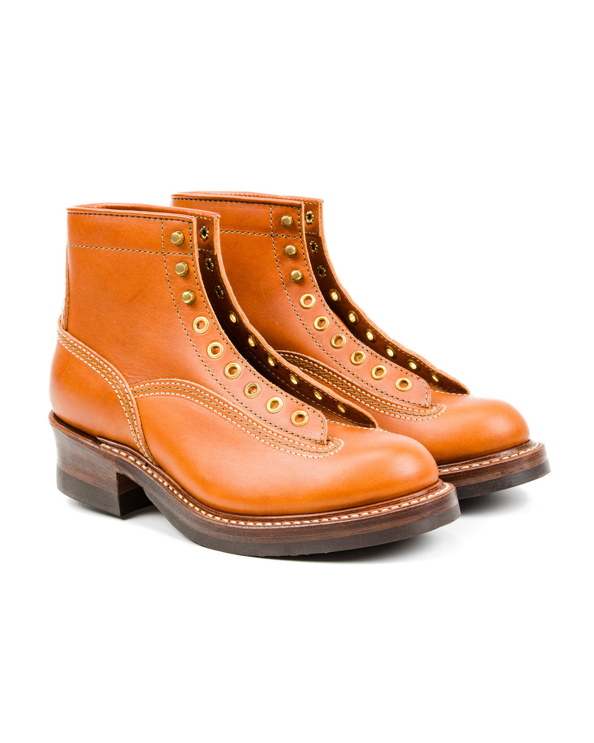 Scratch & Dent [Scratch & Dent] Donkey Puncher Boots - Cognac Badalassi 7 - Standard & Strange