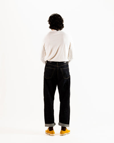 Standard & Strange Wakayama Special Loopwheel L/S Tee - Cream - Standard & Strange