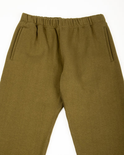 The Real McCoy's 10 oz. Loopwheel Sweatpants - Olive - Standard & Strange
