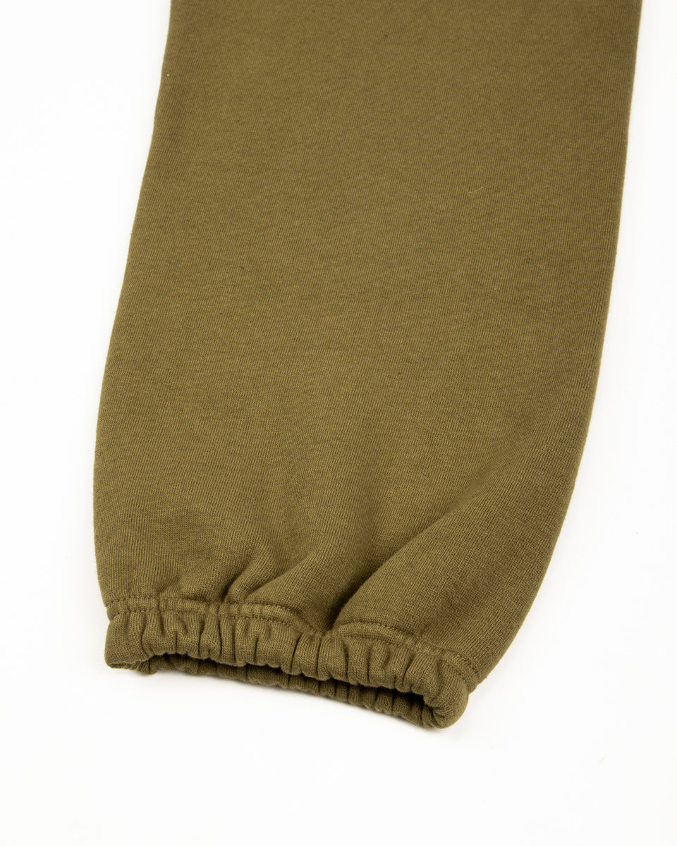 The Real McCoy's 10 oz. Loopwheel Sweatpants - Olive - Standard & Strange