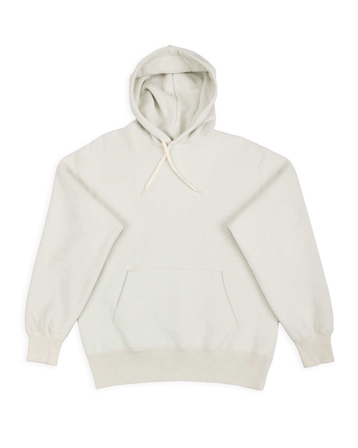 The Real McCoy's 10 oz Loopwheel Hooded Sweatshirt - Milk - Standard & Strange