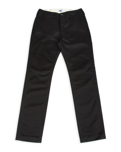 The Real McCoy's Blue Seal Chinos - Black - Standard & Strange