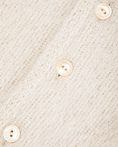 The Real McCoy's Joe McCoy Mohair Cardigan - Beige - Standard & Strange