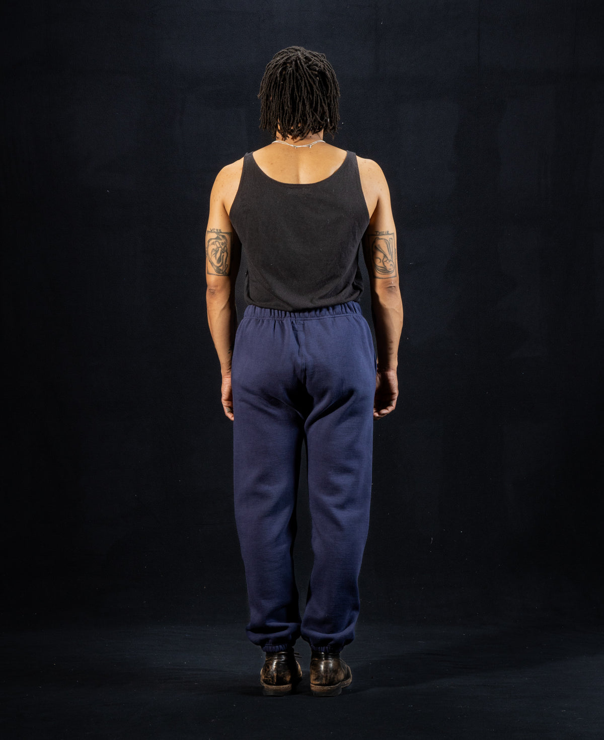 The Real McCoy's 10 oz. Loopwheel Sweatpants - Navy - Standard & Strange