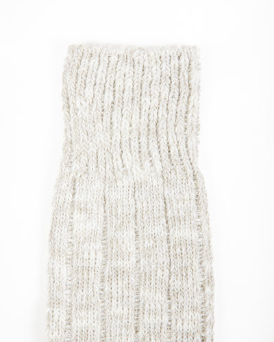 The Real McCoy's Outdoor Socks 'Camp' - Snow Gray - Standard & Strange