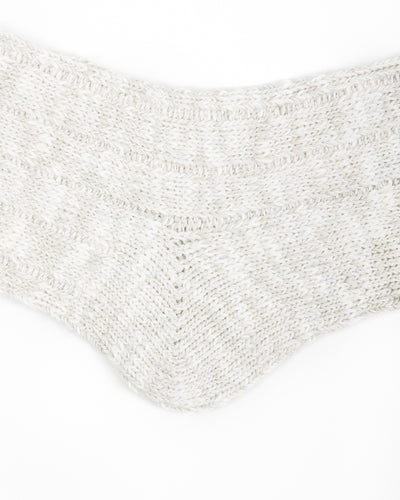 The Real McCoy's Outdoor Socks 'Camp' - Snow Gray - Standard & Strange