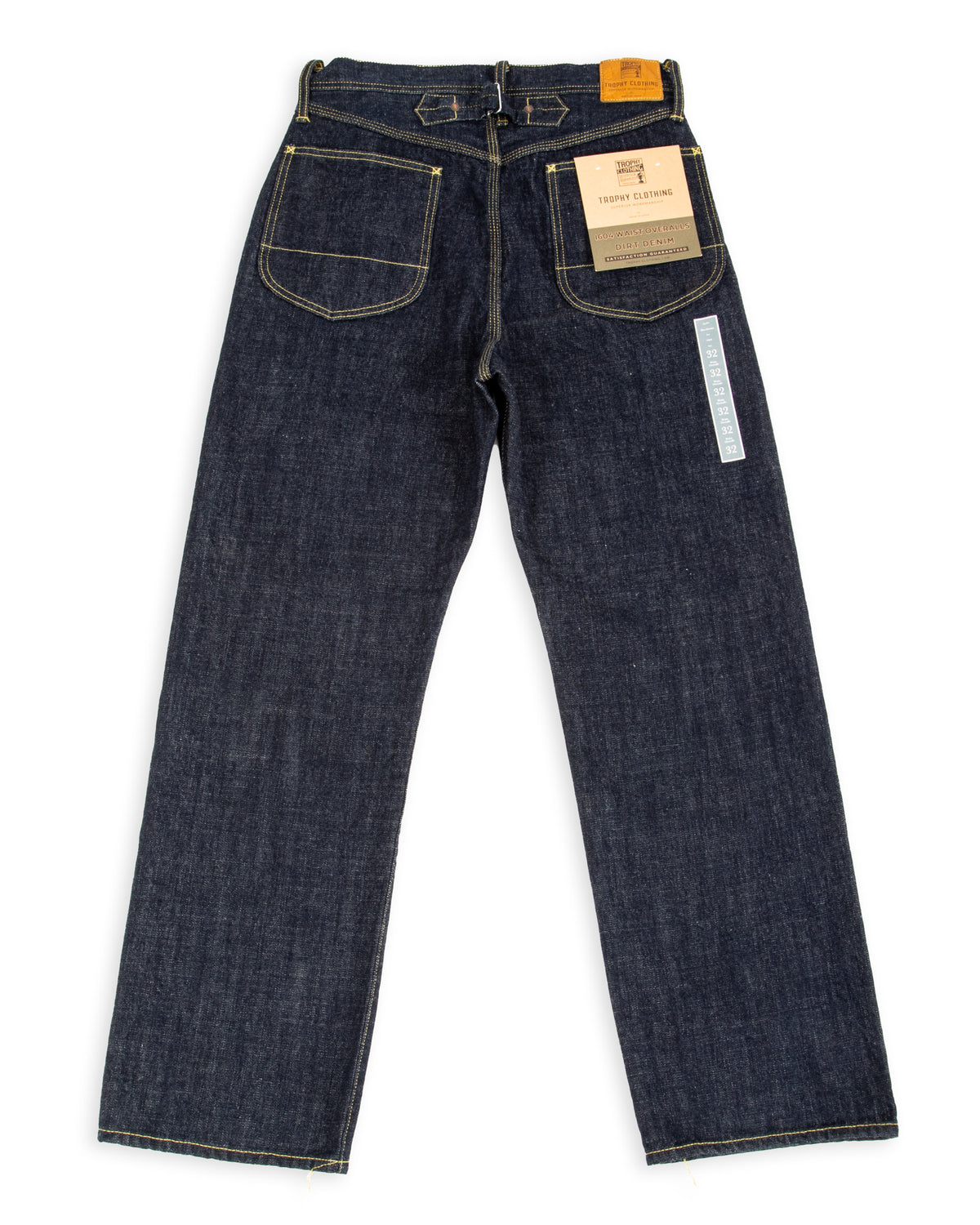 Trophy Clothing Lot.1604 Waist Overalls - Dirt Denim - Standard & Strange