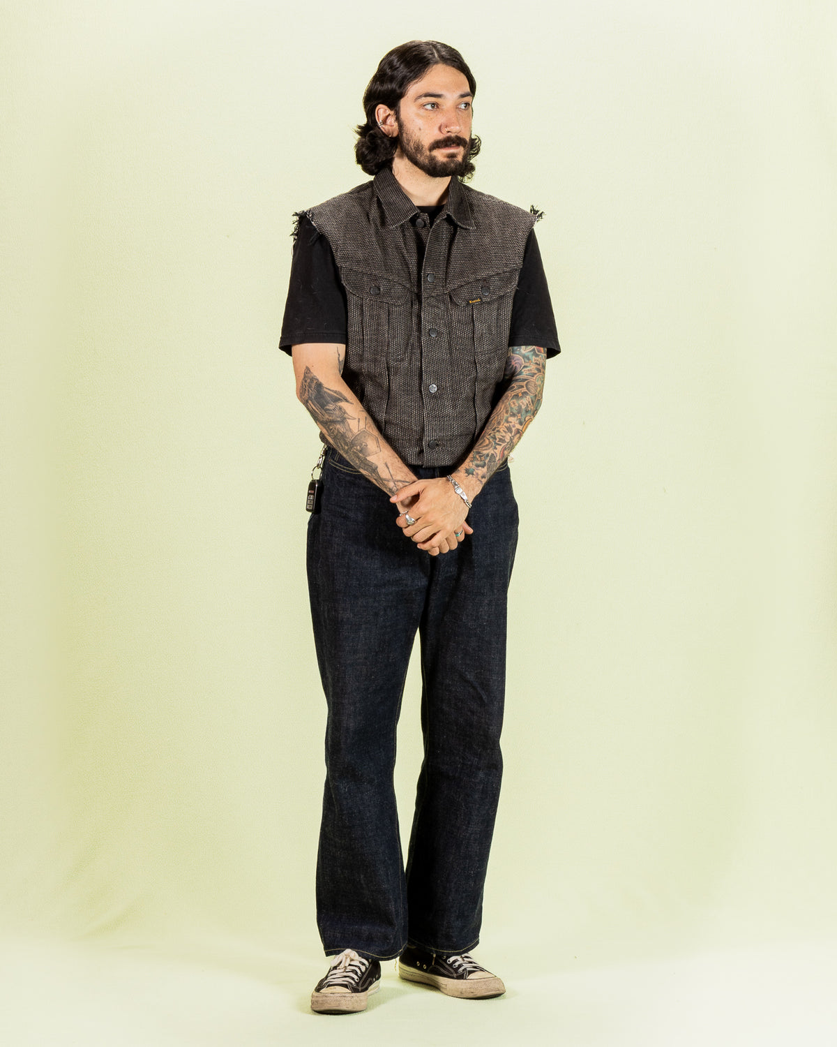 Trophy Clothing Lot.1604 Waist Overalls - Dirt Denim - Standard & Strange