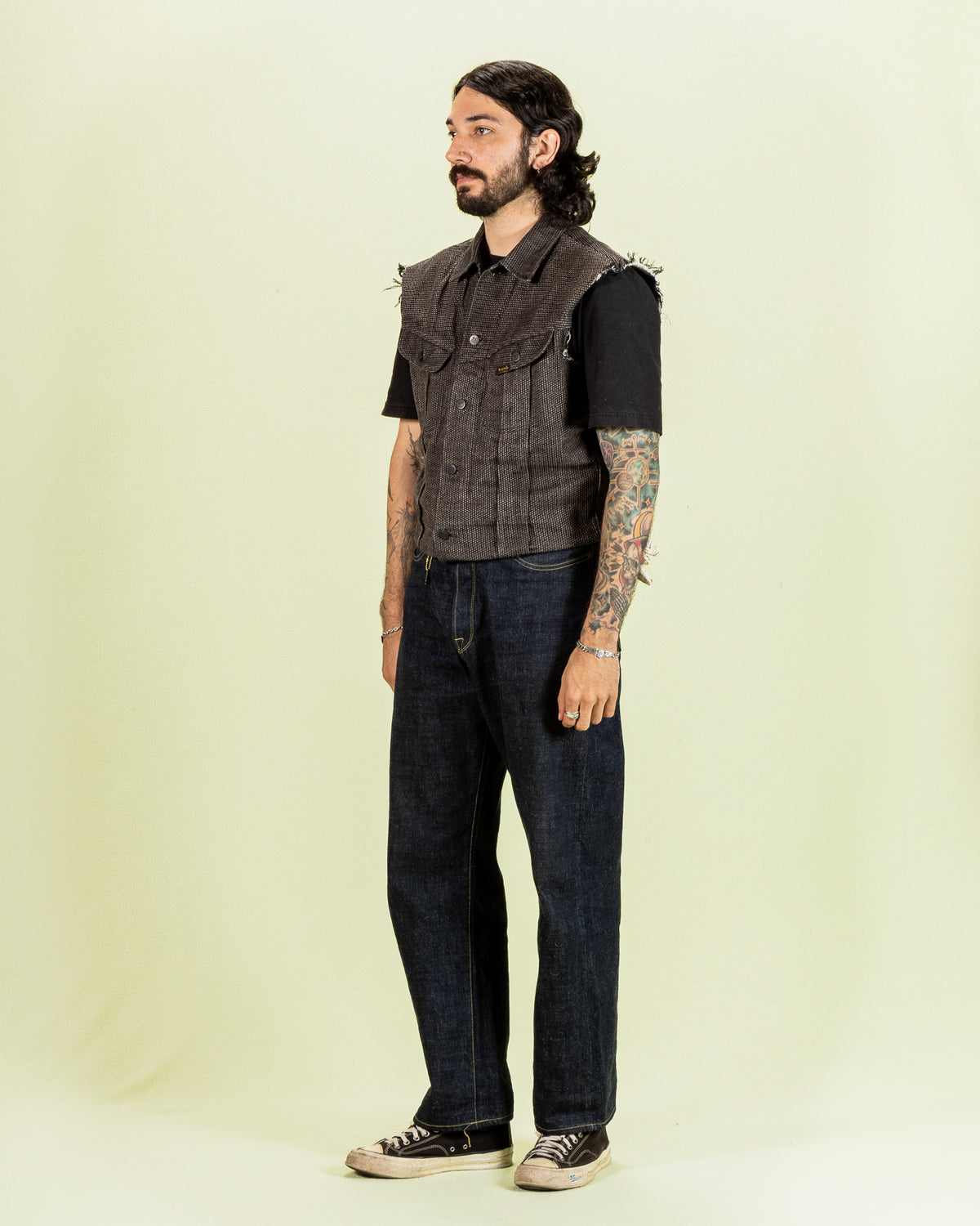Trophy Clothing Lot.1604 Waist Overalls - Dirt Denim - Standard & Strange