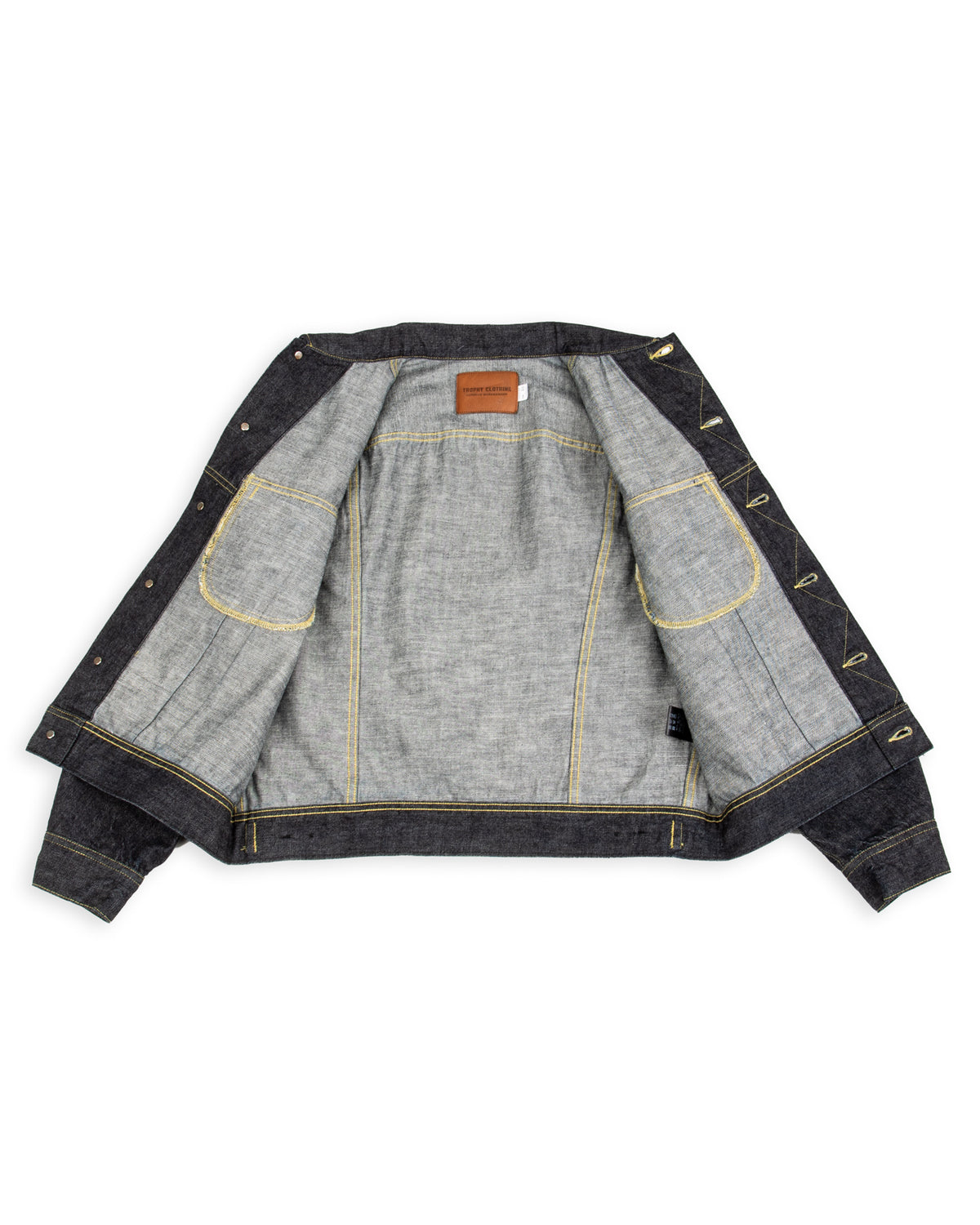 Trophy Clothing Lot.2405 Riders Jacket - Indigo Left Hand Denim - Standard & Strange