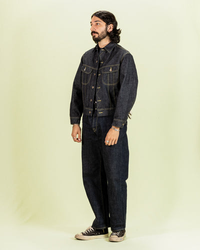 Trophy Clothing Lot.2405 Riders Jacket - Indigo Left Hand Denim - Standard & Strange