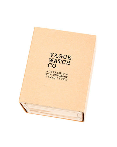 Vague Watch Co. Vabble Watch [VB-L-001-SB] - Black Dial - Standard & Strange
