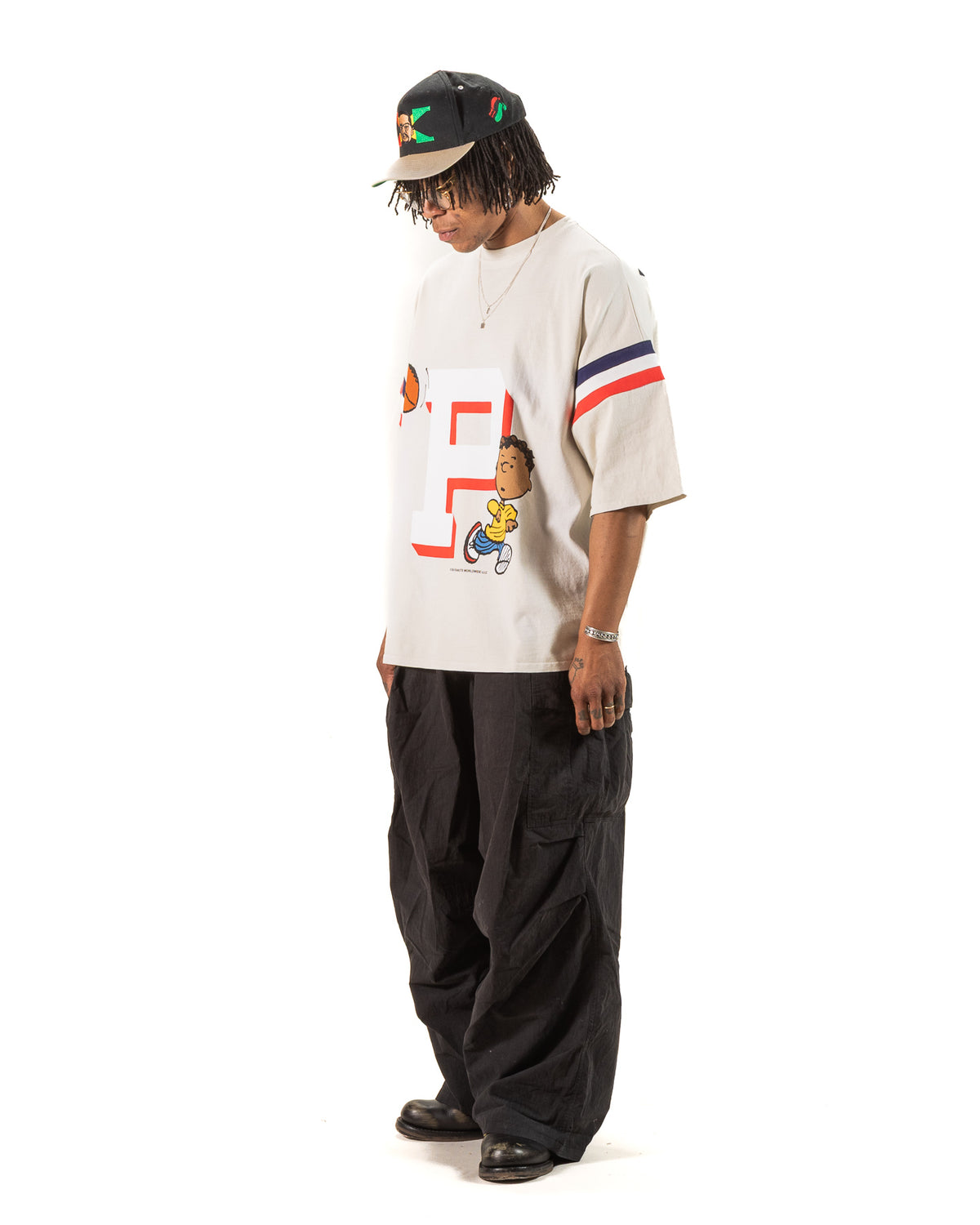 Vintage Heavy Franklin Football Jersey - Grey - Standard & Strange
