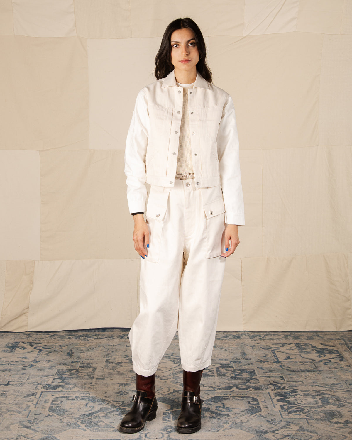 W'Menswear Maggie 2-Pocket Pant - Off-White - Standard & Strange