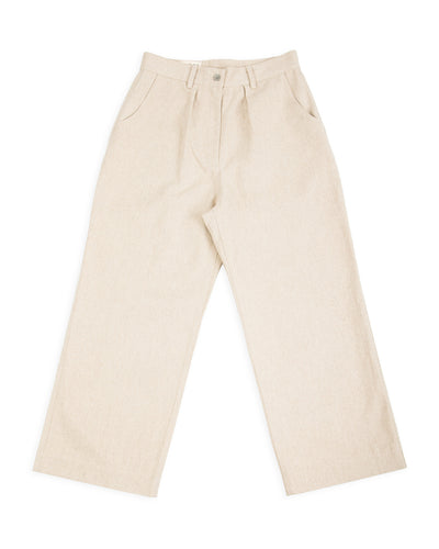 W'Menswear W'mens Work Jean - Natural Cotton/Linen - Standard & Strange