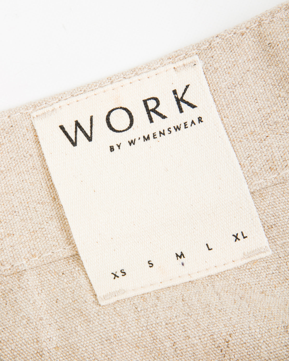 W'Menswear W'mens Work Jean - Natural Cotton/Linen - Standard & Strange