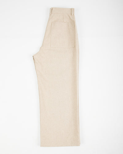 W'Menswear W'mens Work Jean - Natural Cotton/Linen - Standard & Strange