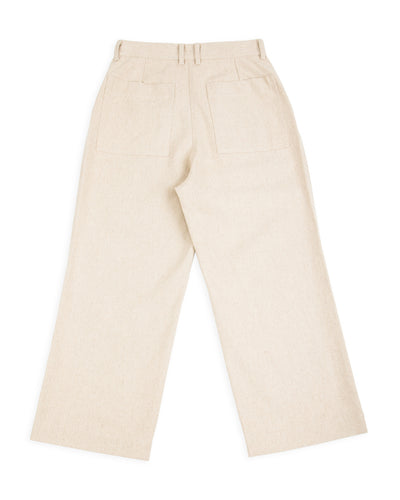 W'Menswear W'mens Work Jean - Natural Cotton/Linen - Standard & Strange