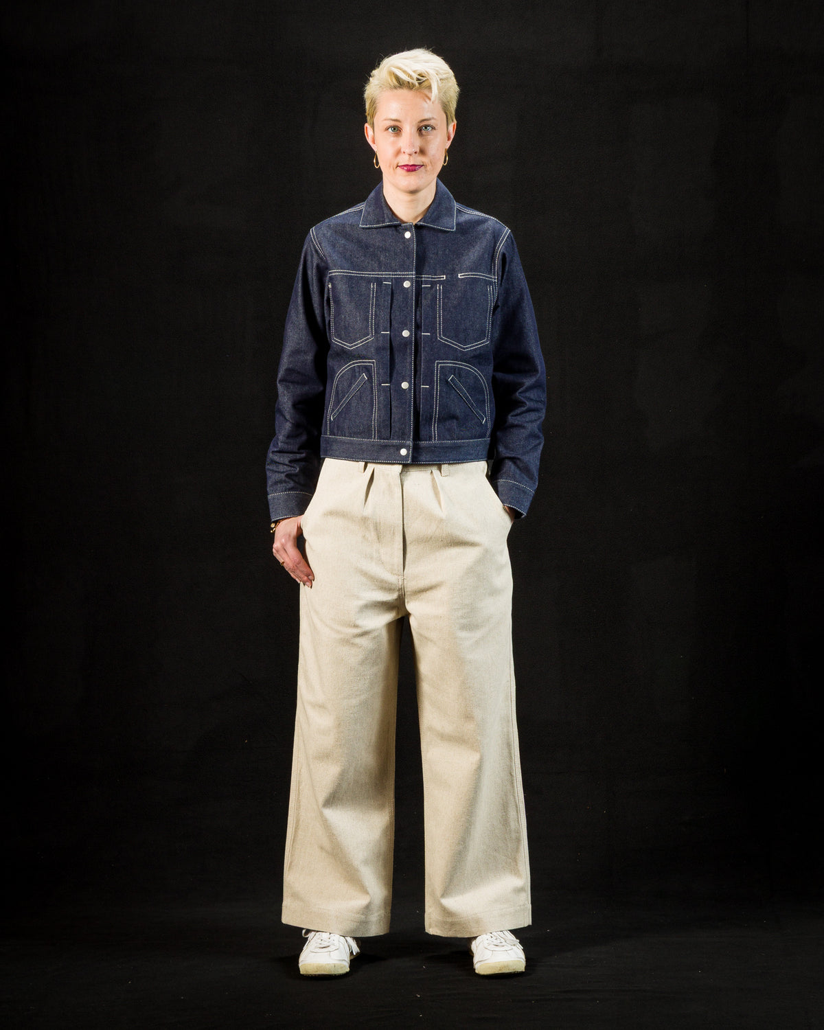 W'Menswear W'mens Work Jean - Natural Cotton/Linen - Standard & Strange