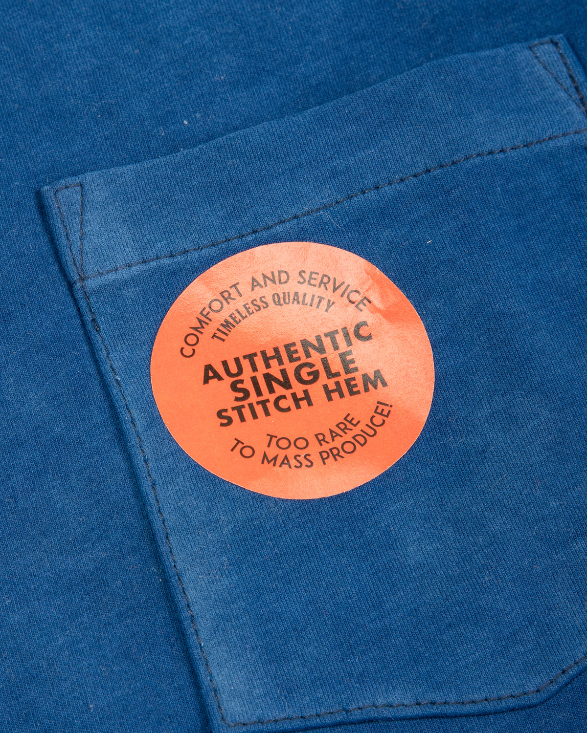 W'Menswear Bowl Tee - Indigo - Standard & Strange
