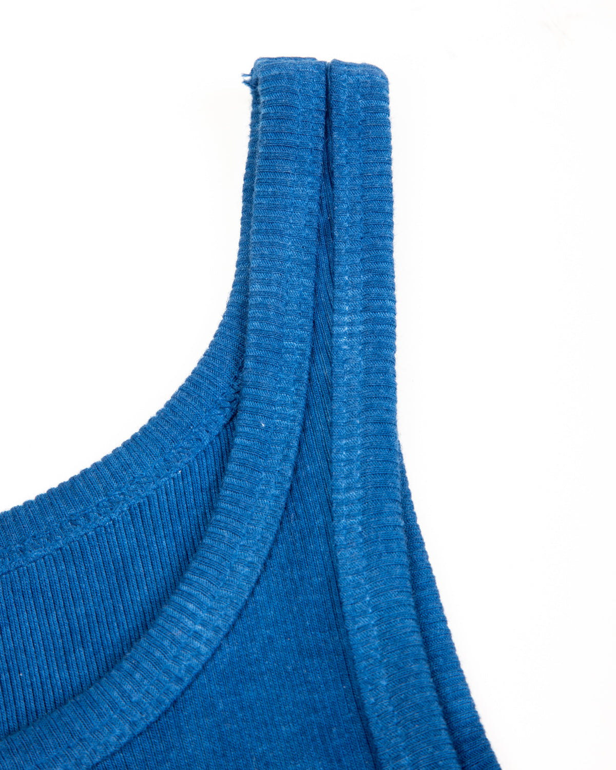 W'Menswear Drill Tank - Indigo - Standard & Strange