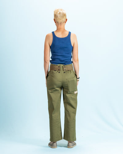 W'Menswear Drill Tank - Indigo - Standard & Strange