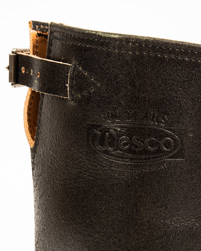 Wesco S&S x Wesco Quick Striker Engineer Boot - Olive Waxed Flesh - Standard & Strange