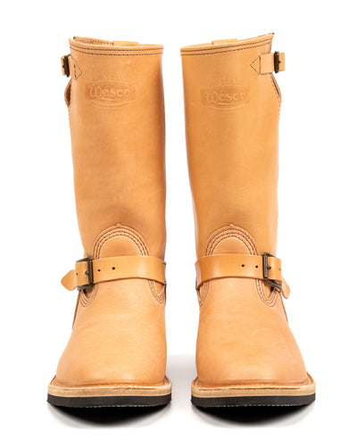 Wesco S&S x Wesco Van Cleef III Veg Tan Engineer Boot - Standard & Strange