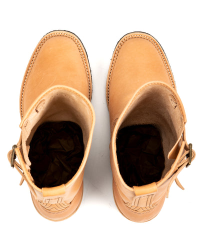 Wesco S&S x Wesco Van Cleef III Veg Tan Engineer Boot - Standard & Strange