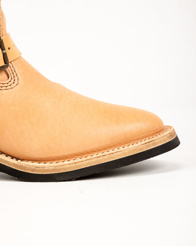 Wesco S&S x Wesco Van Cleef III Veg Tan Engineer Boot - Standard & Strange