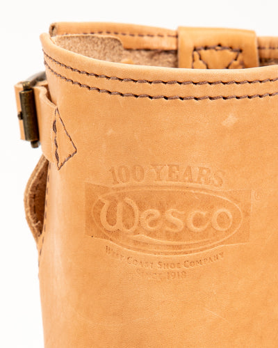 Wesco S&S x Wesco Van Cleef III Veg Tan Engineer Boot - Standard & Strange