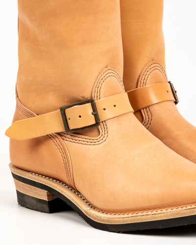 Wesco S&S x Wesco Van Cleef III Veg Tan Engineer Boot - Standard & Strange