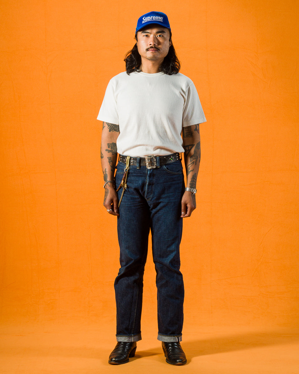 Wonder Looper ELS Recycled Cotton Slub T-Shirt - White - Standard & Strange