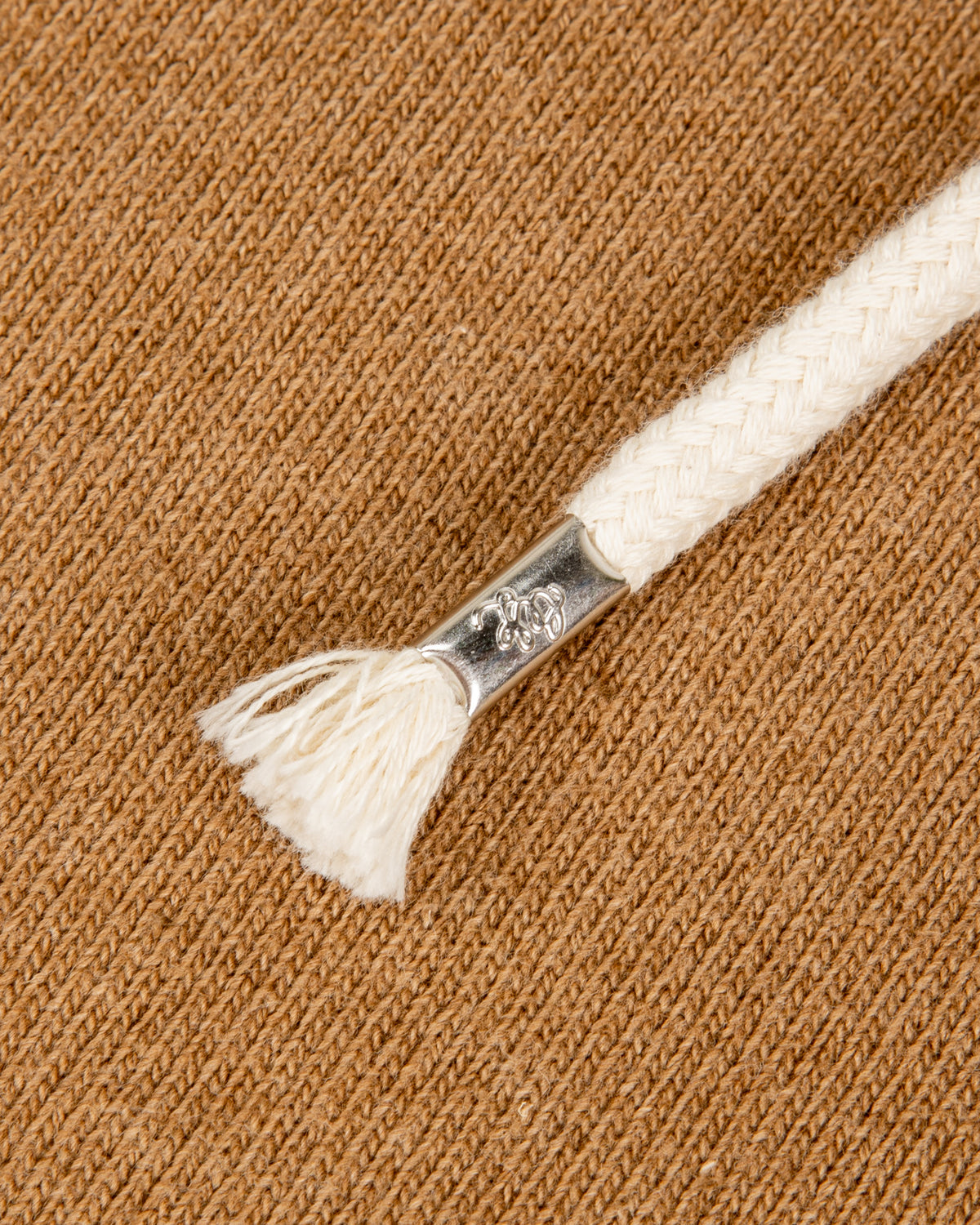 Wonder Looper Foxfibre® Double Heavyweight French Terry Pullover Hoodie - Iron Mordant Coyote 80 - Standard & Strange