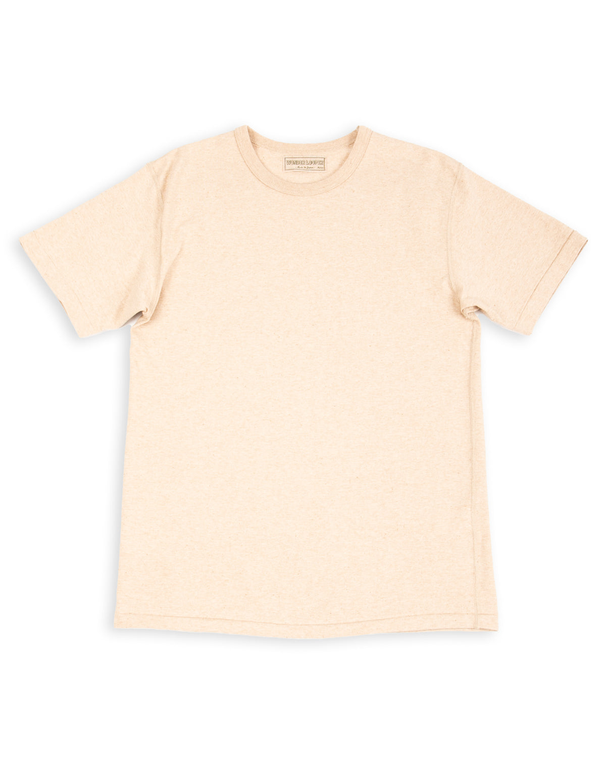 Wonder Looper Foxfibre® Tsuriami Crewneck T-shirt - Coyote 15 - Standard & Strange