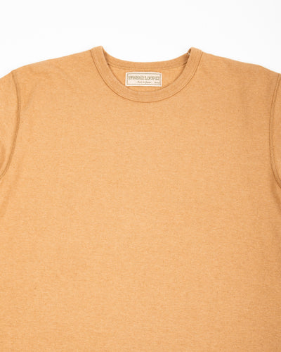 Wonder Looper Foxfibre® Tsuriami Crewneck T-shirt - Coyote 70 - Standard & Strange