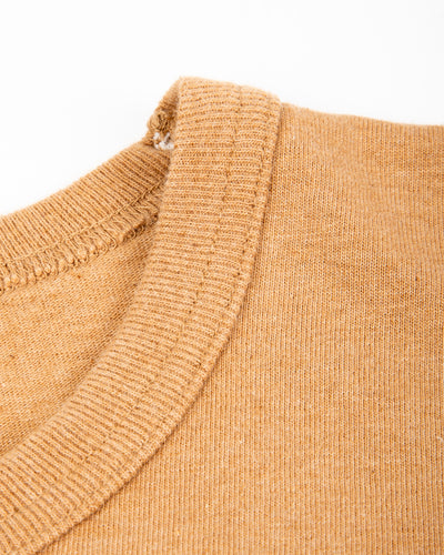 Wonder Looper Foxfibre® Tsuriami Crewneck T-shirt - Coyote 70 - Standard & Strange