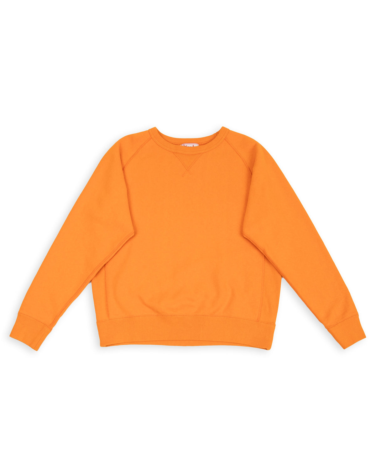 Wonder Looper Super Looper French Terry Pullover Crewneck - Orange - Standard & Strange