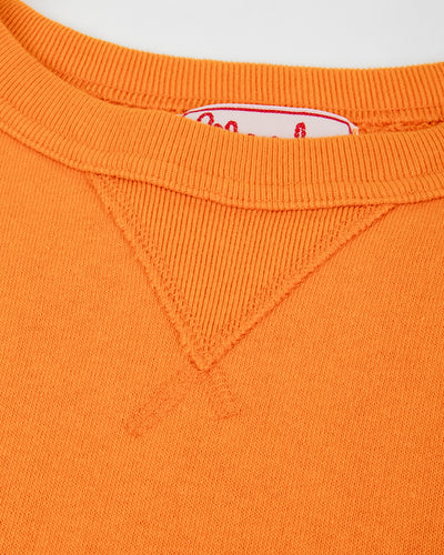 Wonder Looper Super Looper French Terry Pullover Crewneck - Orange - Standard & Strange