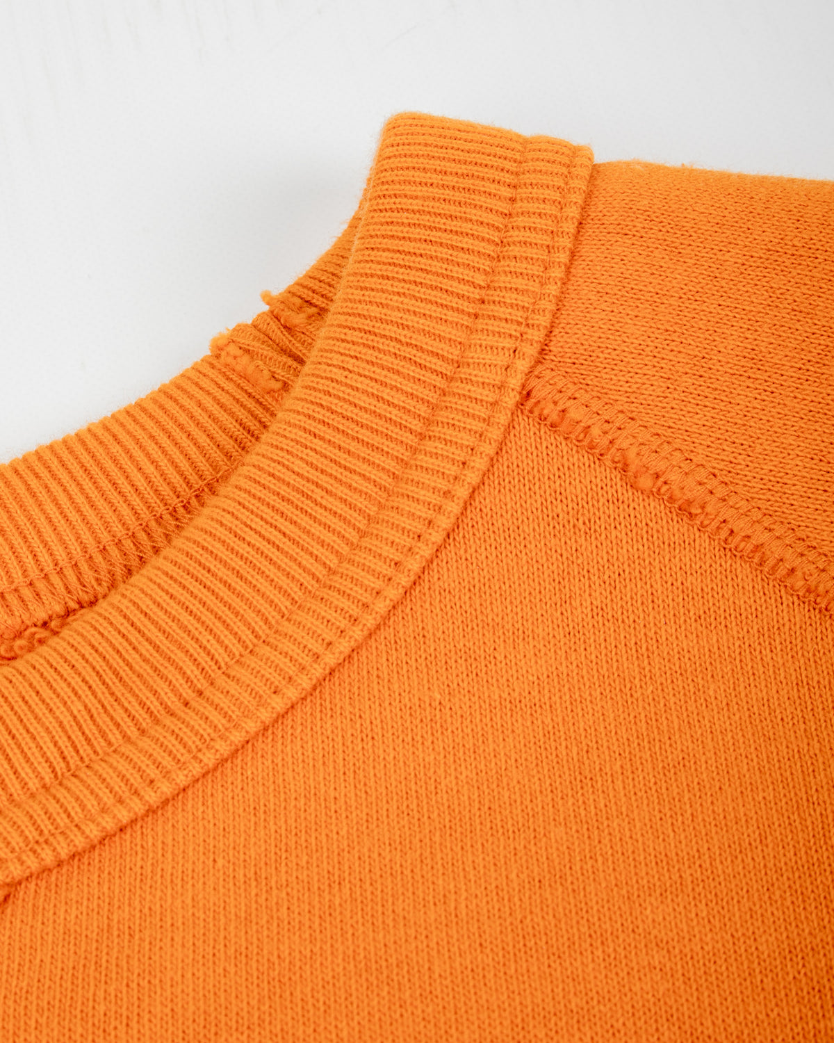 Wonder Looper Super Looper French Terry Pullover Crewneck - Orange - Standard & Strange
