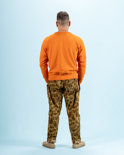 Wonder Looper Super Looper French Terry Pullover Crewneck - Orange - Standard & Strange