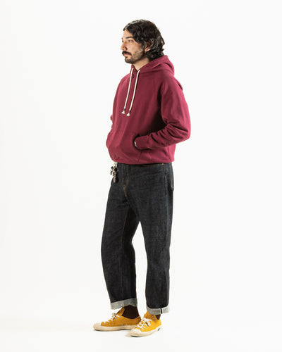 Wonder Looper Super Looper French Terry Pullover Hoodie - Burgundy - Standard & Strange