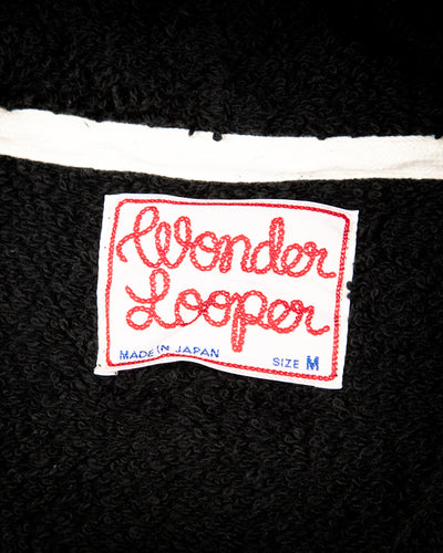 Wonder Looper Super Looper French Terry Pullover Hoodie - Sumi Black - Standard & Strange