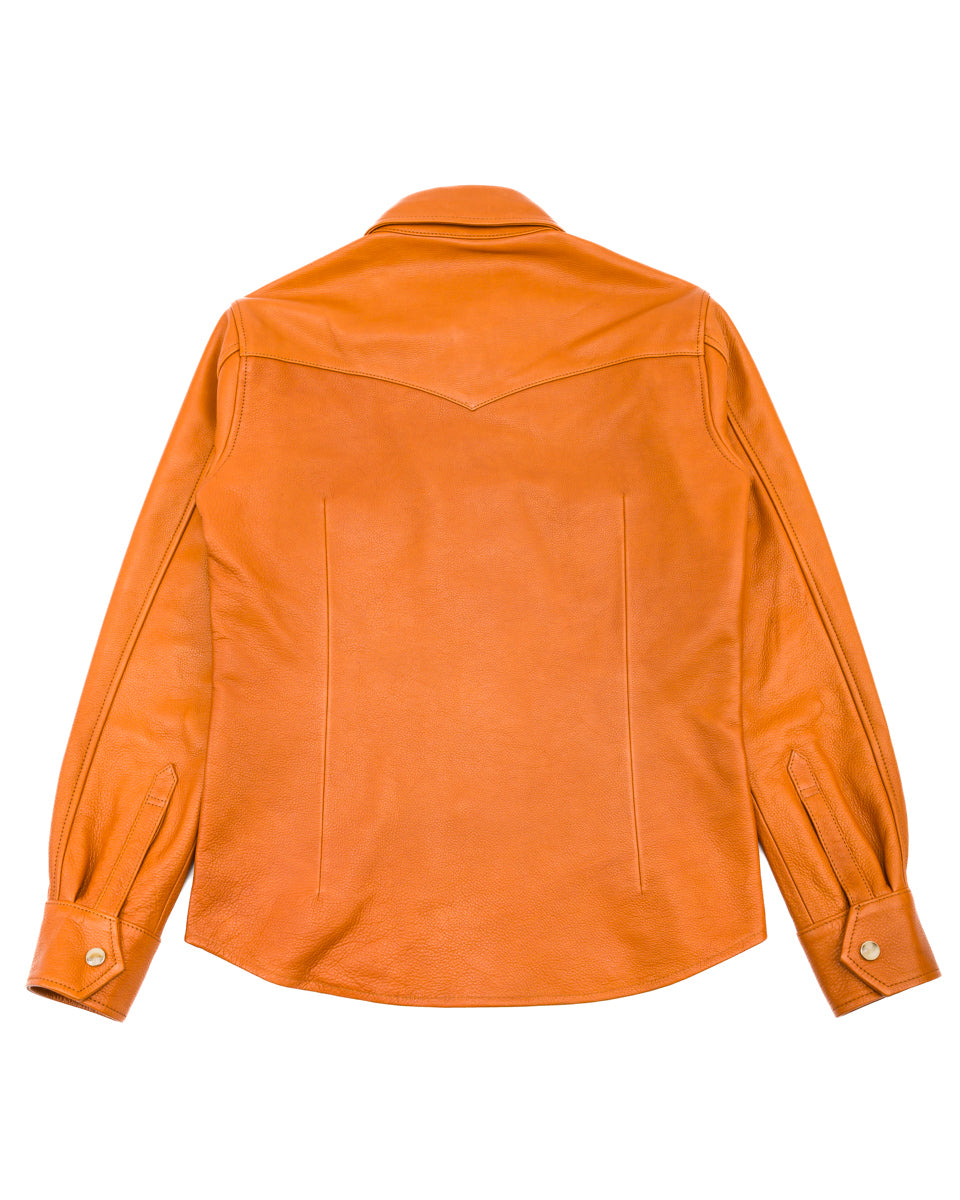 Y'2 Leather Steer Oil Western Shirt - Camel (SS-13) - Standard & Strange