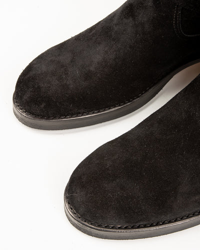 Attractions Suede Engineer Boot - Black - Standard & Strange