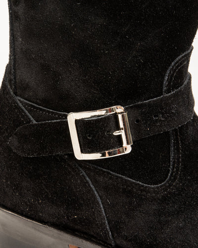 Attractions Suede Engineer Boot - Black - Standard & Strange