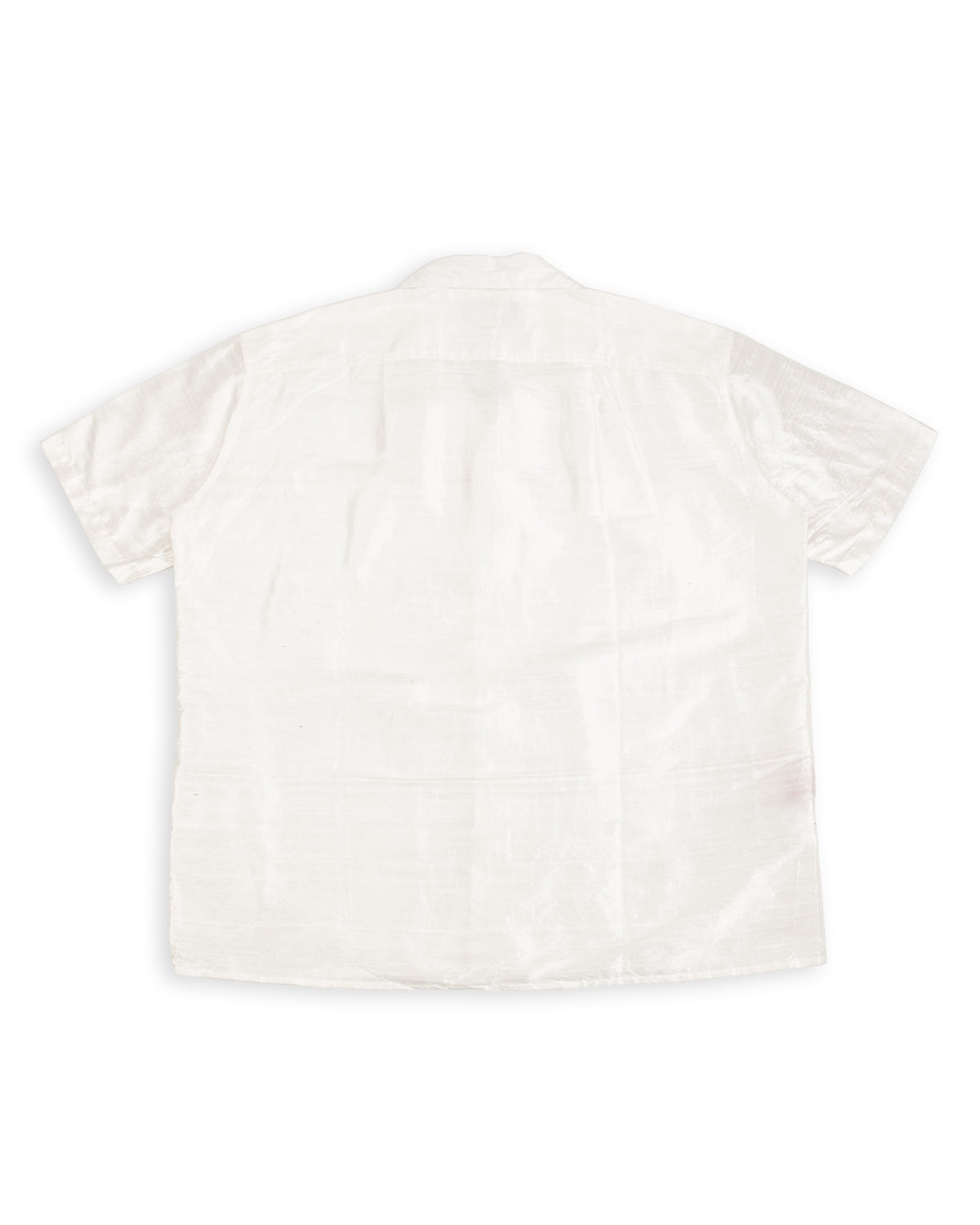 Monitaly 50's Milano Shirt - White Dupion Silk - Standard & Strange