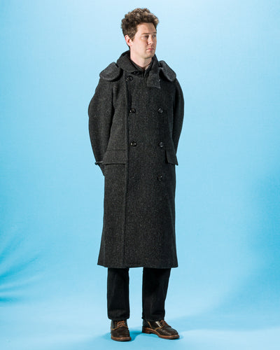 MotivMfg Mandarin Coat - Charcoal Lovat - Standard & Strange