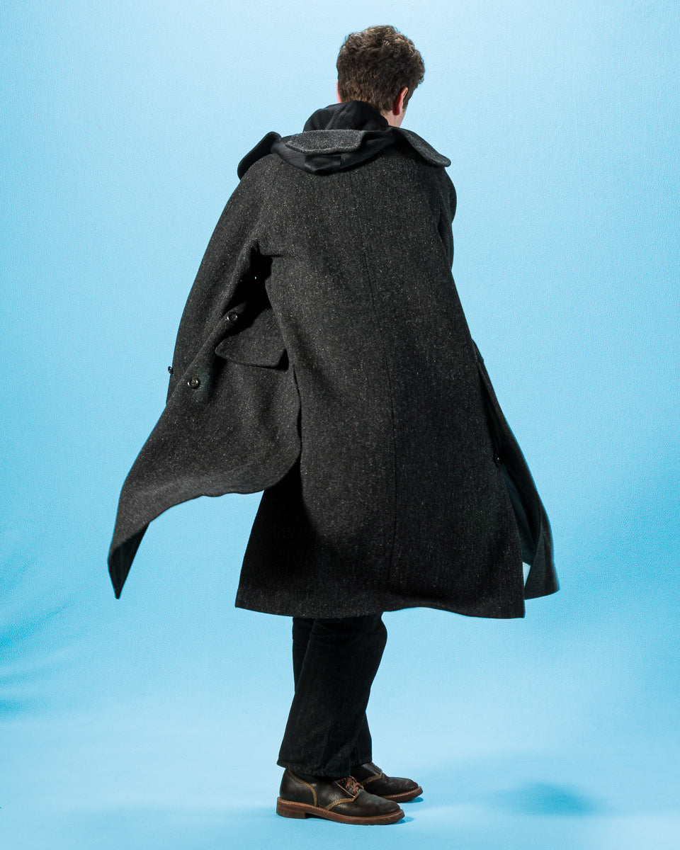 MotivMfg Mandarin Coat - Charcoal Lovat - Standard & Strange