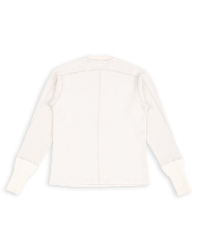 MotivMfg Swedish Thermal Shirt - Natural Cotton/Linen Rib Jersey - Standard & Strange